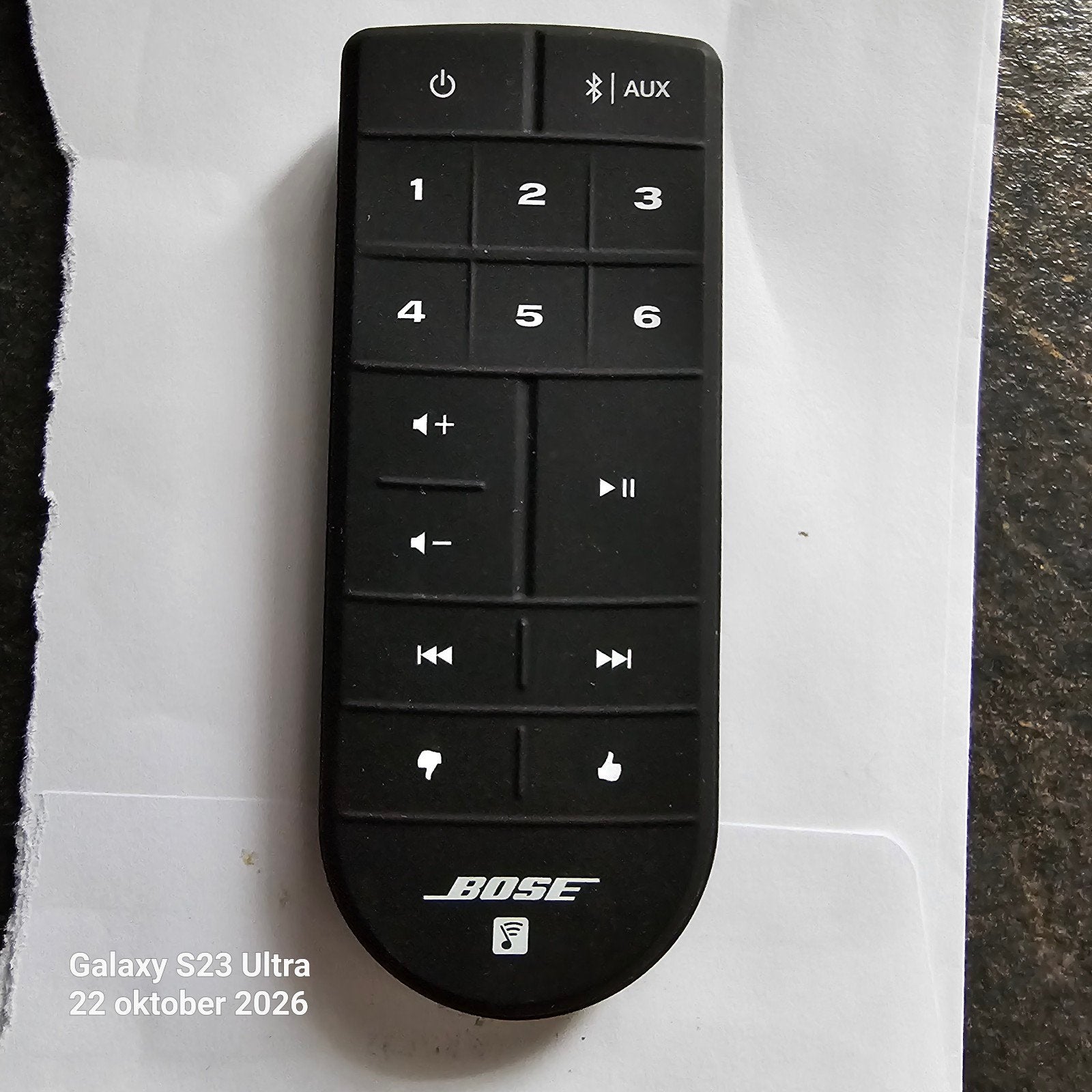 Bose Afstandsbediening - Origineel en Functioneel, Audio, Tv en Foto, Ophalen of Verzenden, Zo goed als nieuw, Origineel
