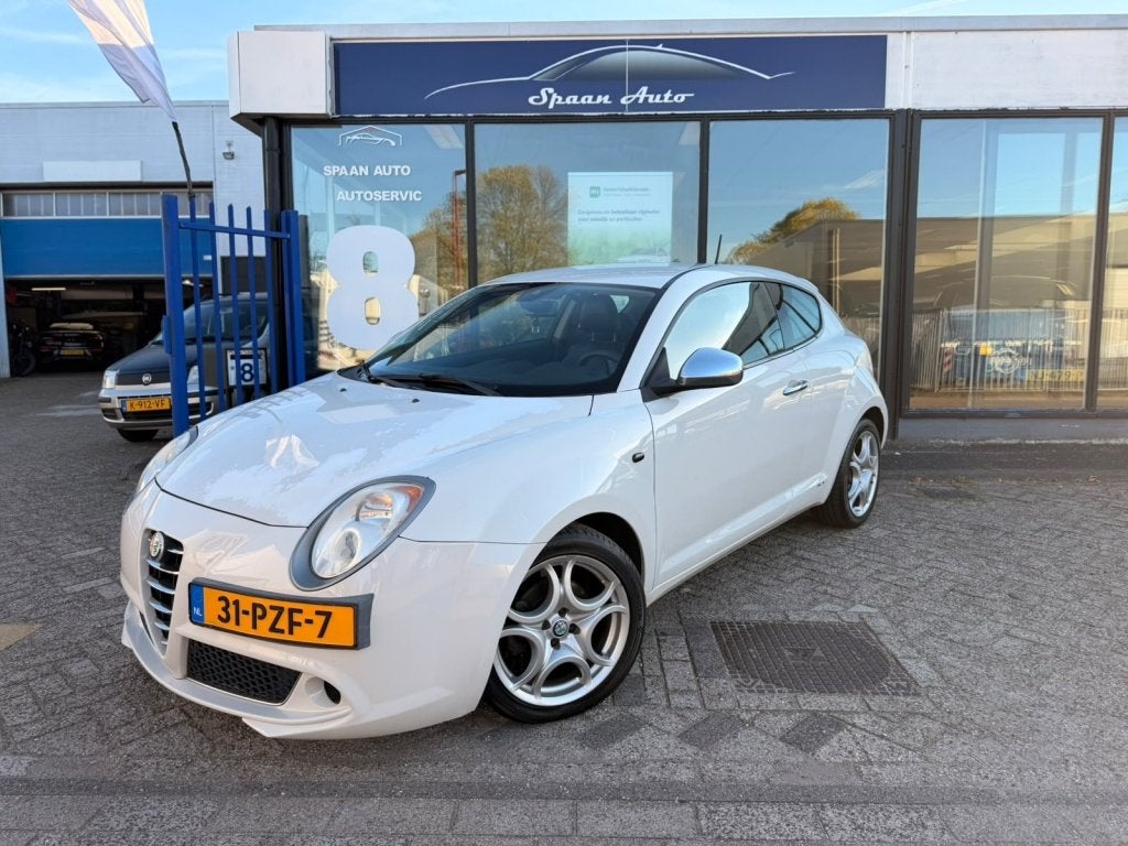Alfa Romeo MiTo 1.3 JTDm ECO Essential | CARPLAY | LEER | AI, Auto's, Euro 5, 28 km/l, Gebruikt, Zwart