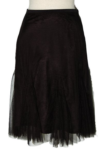 Noa Noa organza skirt, rok, tule rokje, zwart, Mt. XS, Zwart, Zo goed als nieuw, Maat 34 (XS) of kleiner, Boven de knie