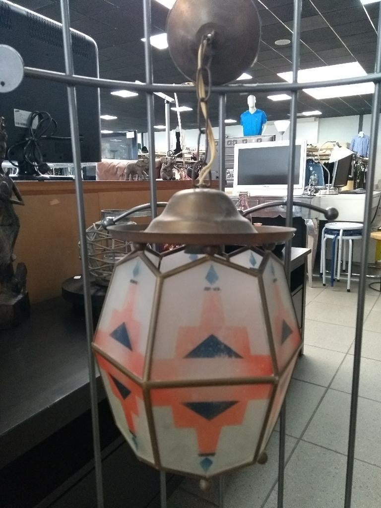 Vintage antieke hanglamp 2SwitchOnline, Ophalen