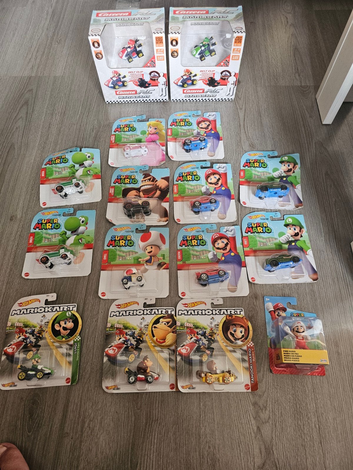 Mario kart,Hot wheels., Ophalen of Verzenden, Nieuw, Handmatig, Hot Wheels