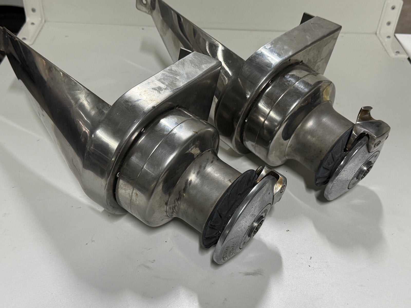 2 x Barlow 24 selftailing / st lier met RVS beugels, Ophalen of Verzenden, Zo goed als nieuw, Overige typen