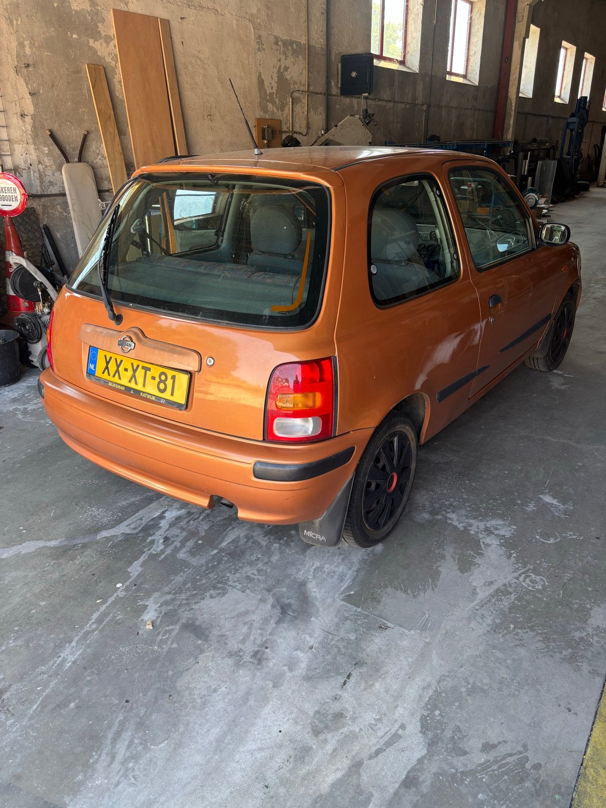Nissan Micra 1.3 3D 1999 Beige, Auto's, Nissan, Particulier, Micra, Benzine, Hatchback, Handgeschakeld, Origineel Nederlands, Beige