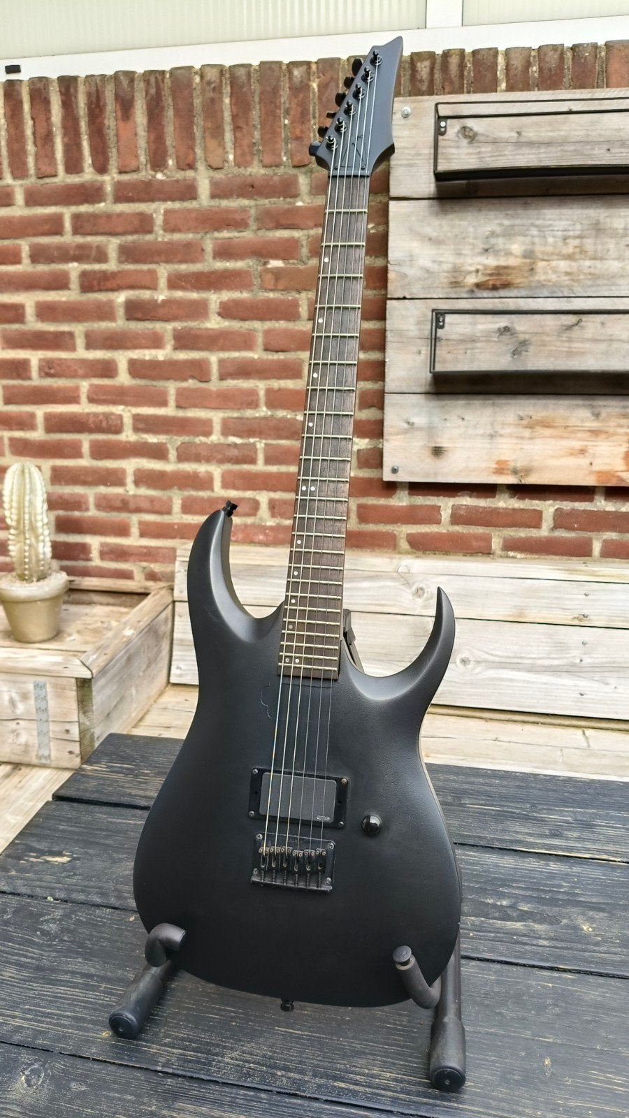 Ibanez RGA42fm modded, Ophalen of Verzenden, Gebruikt, Solid body, Ibanez