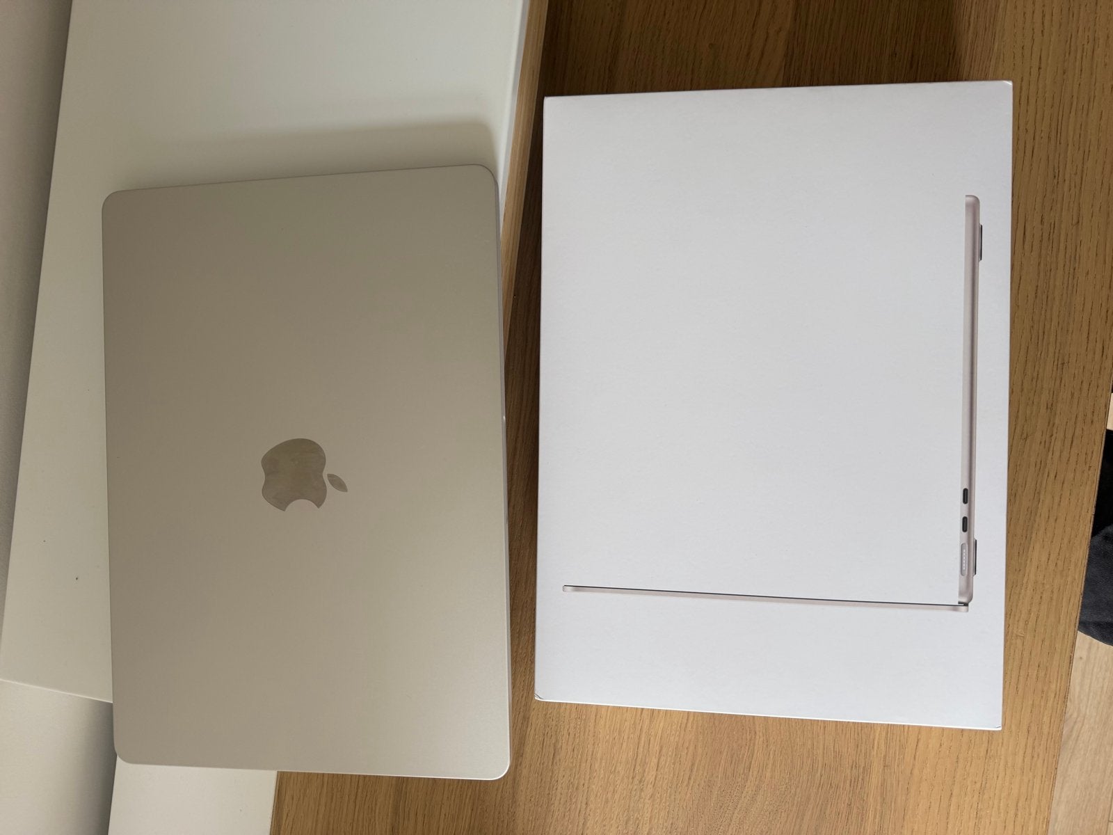MacBook Air 13" - M3 - 16gb 256gb - Starlight, Computers en Software, Apple Macbooks, Ophalen, 256 GB, Qwerty, 13 inch