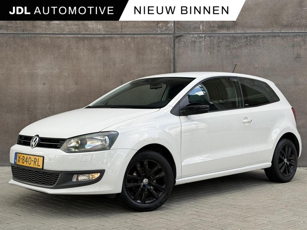 Volkswagen Polo 1.2-12V BlueMotion Comfortline | Navigatie |, Auto's, Voorwielaandrijving, Euro 5, Zwart, 1198 cc