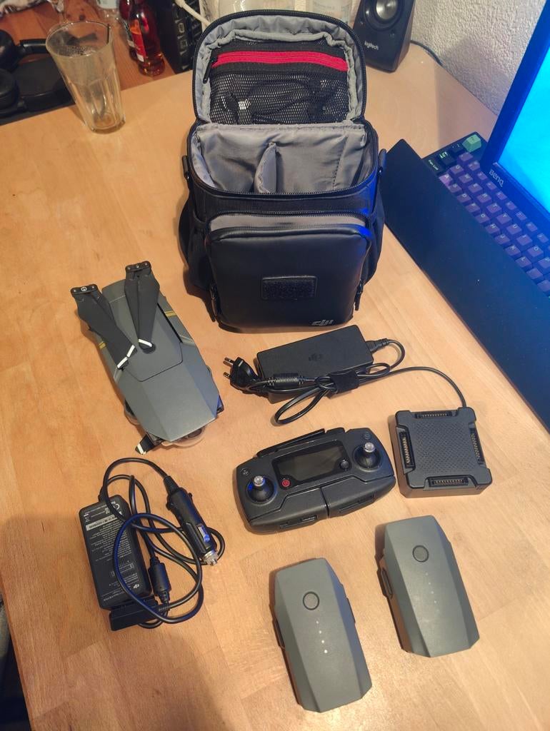 DJI Mavic Pro 1 Fly More Combo - Complete Drone Set, Ophalen, Gebruikt, Cameradrone, Return to Home