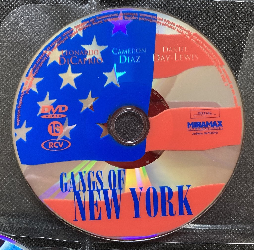 DVD film Gangs of New York, Nederlands, Actie, Ophalen of Verzenden, Zo goed als nieuw