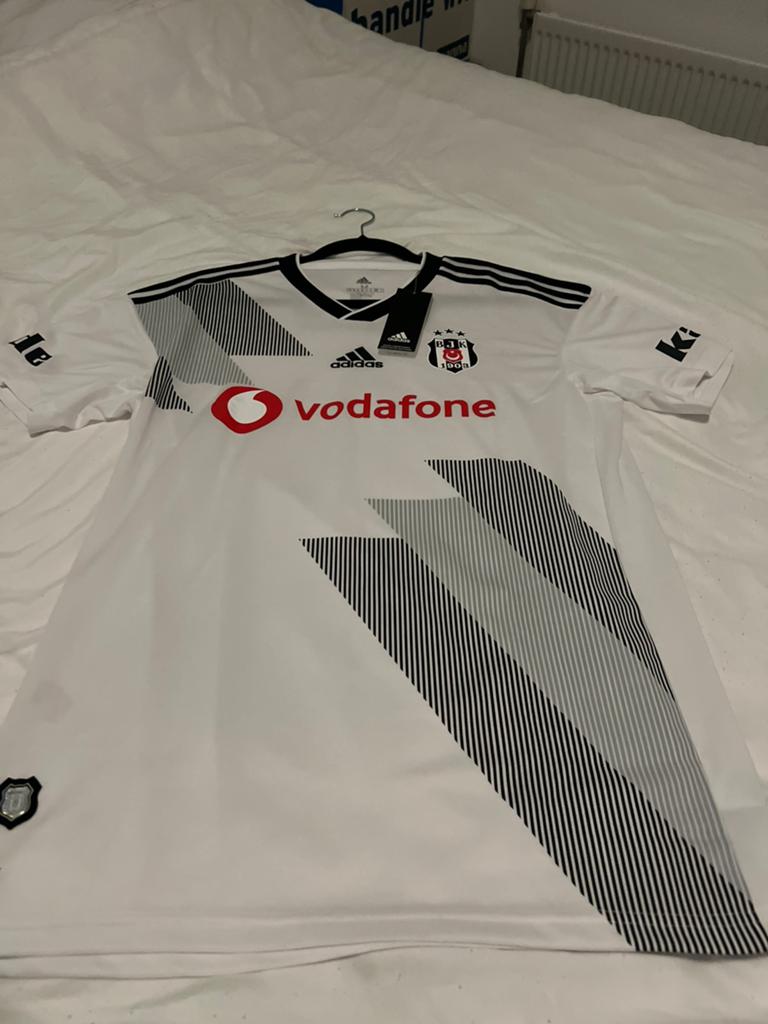Besiktas thuisshirt, maat M, Maat 48/50 (M), Wit, Nieuw, Ophalen of Verzenden