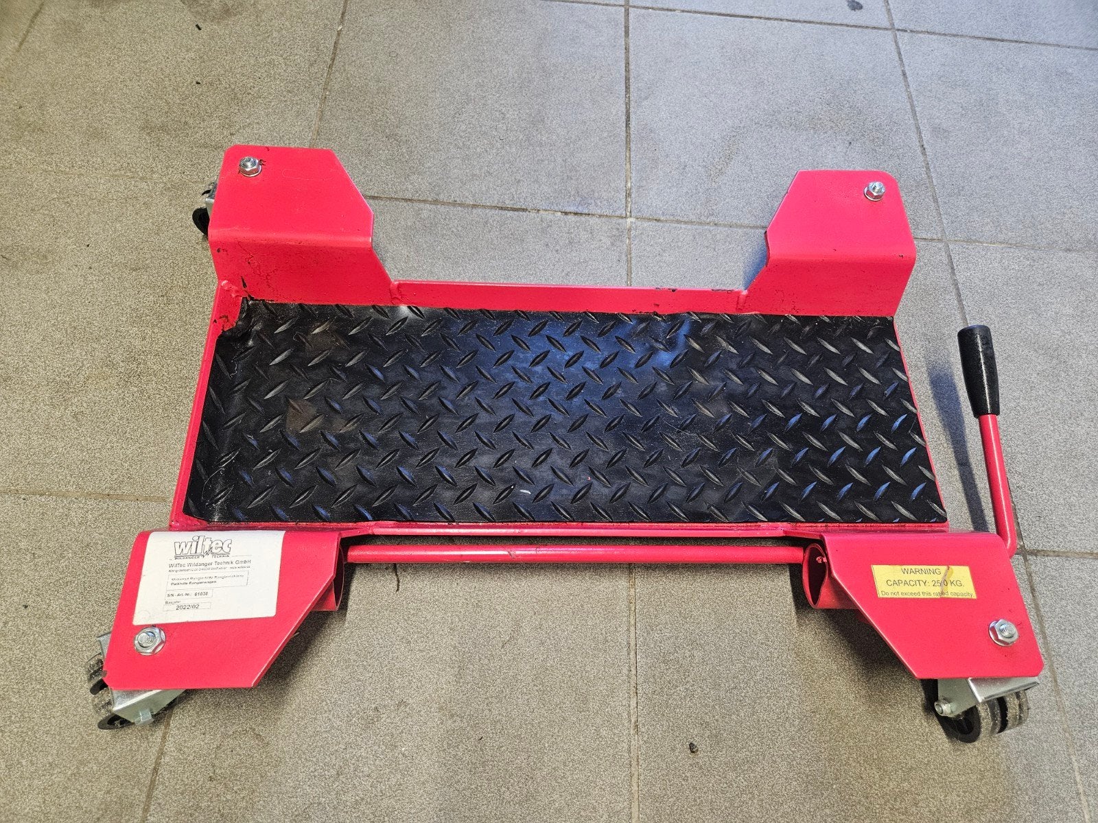 Motorfiets garage mover voor middenbok, Ophalen of Verzenden