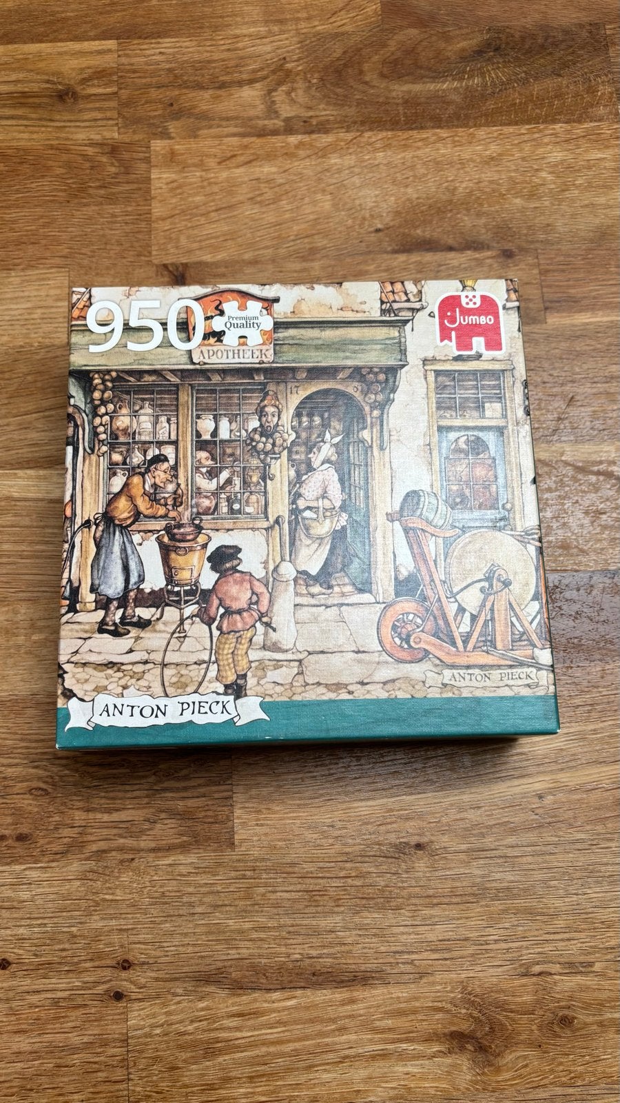 Jumbo Anton Pieck Puzzel - Apotheek - 950 Stukjes, Ophalen of Verzenden, 500 t/m 1500 stukjes, Gebruikt, Legpuzzel