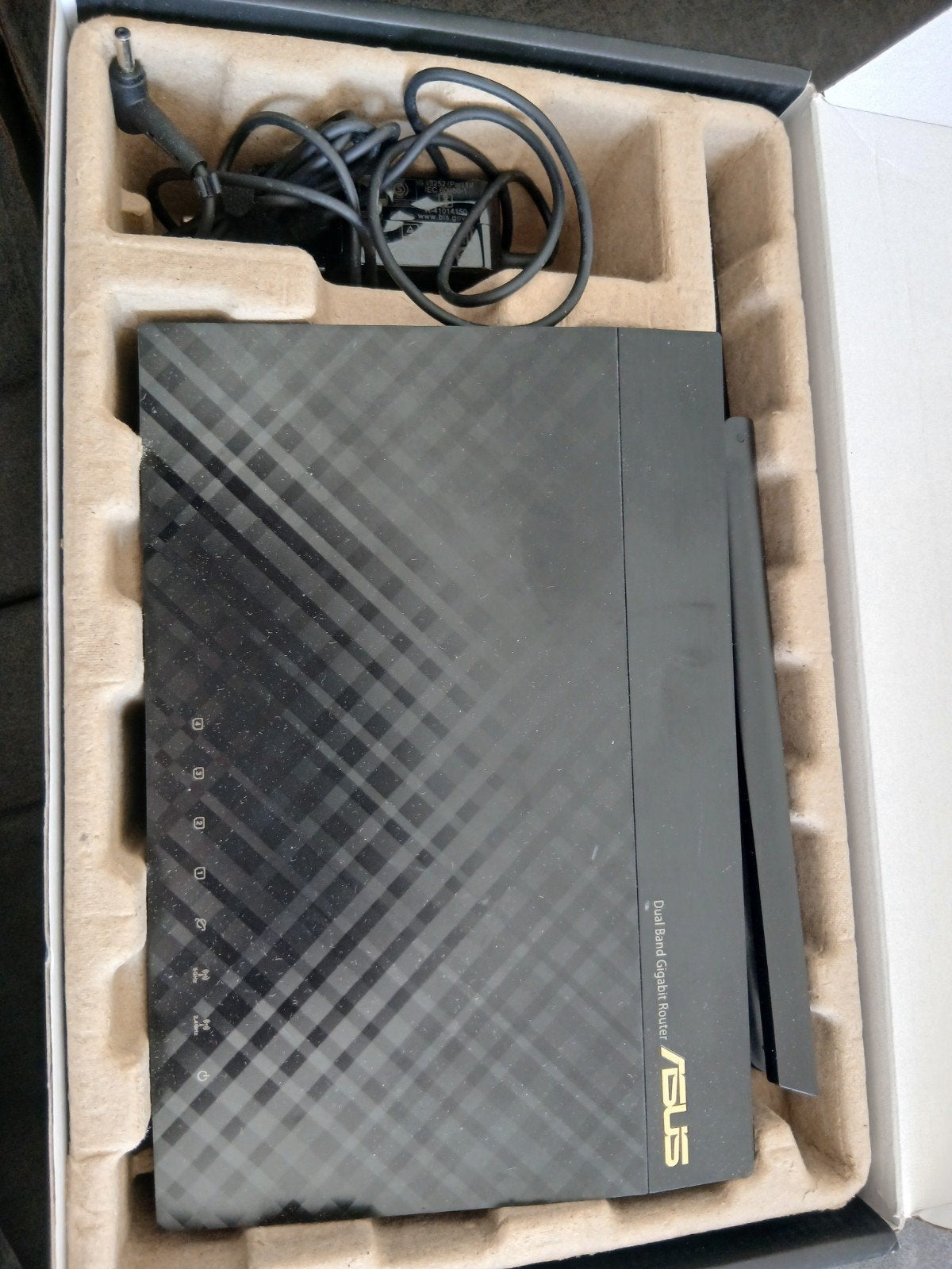 ASUS RT-AC1900 Dual Band Gigabit Router mp1, Ophalen of Verzenden, Zo goed als nieuw, Router, ASUS
