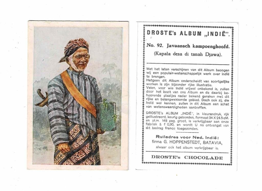 Oud plaatje van "DROSTE", Verzenden, Nieuw, Overige typen