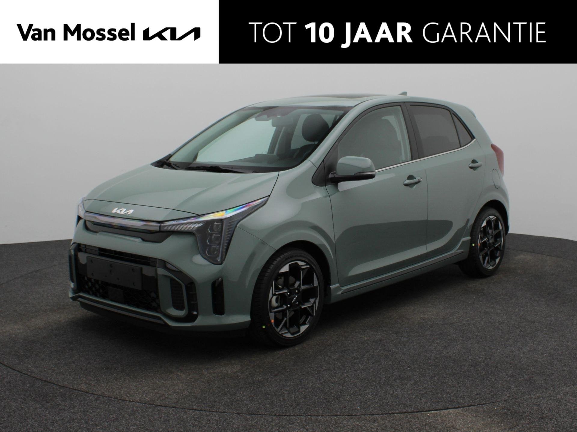 Kia Picanto 1.0 DPI GT-Line Leder | Open Dak | Stoel & Stuur, Auto's, Voorwielaandrijving, Dealer onderhouden, 63 pk, 4 stoelen