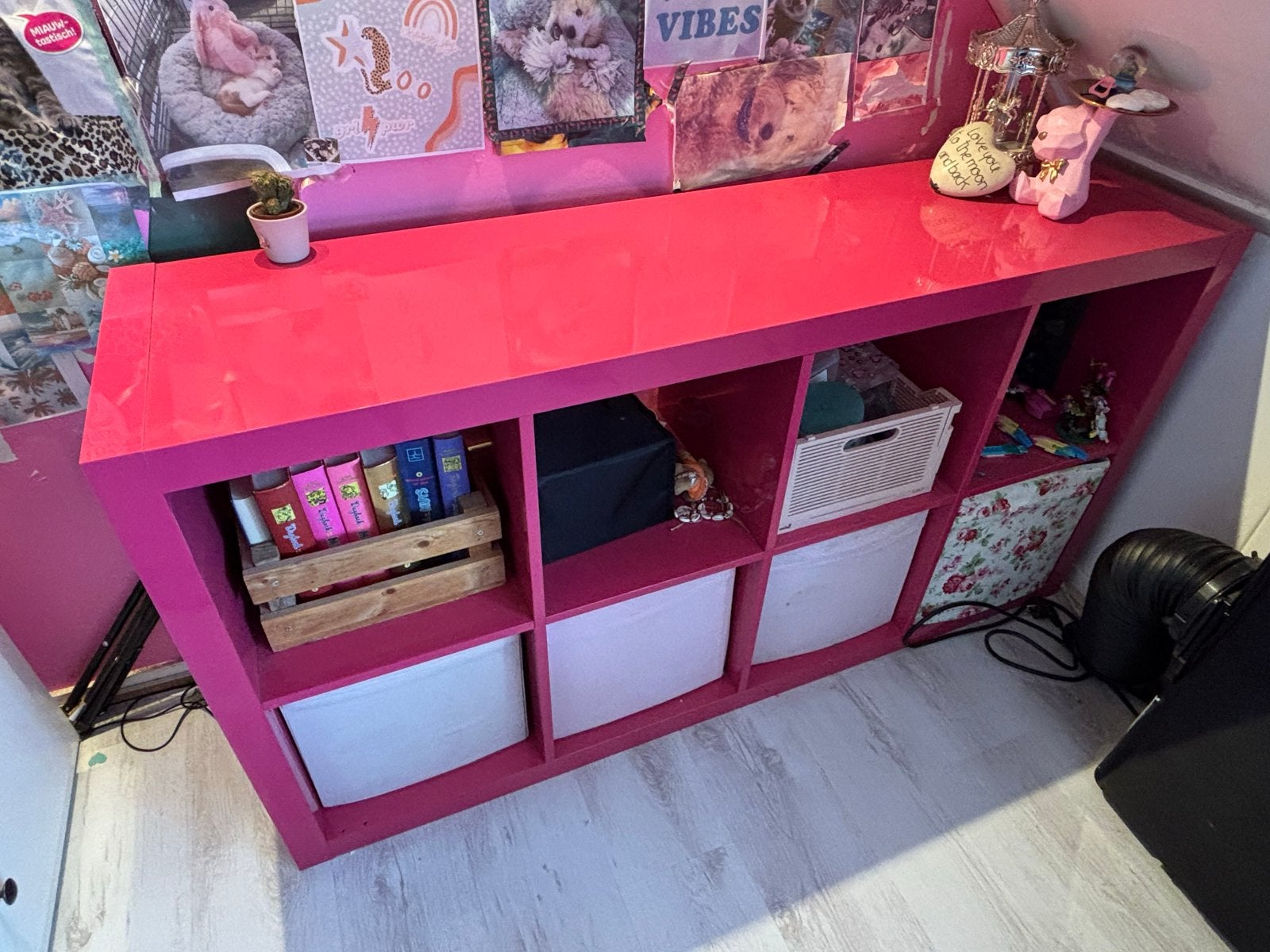 Kallax IKEA kast - Zeer netjes, Ophalen, 100 tot 150 cm, Zo goed als nieuw, Minder dan 100 cm