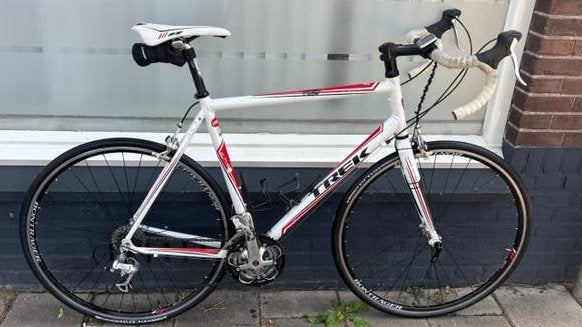 Racefiets maat 60 – Bontrager Carbon + Incl. Home-Trainer!, 28 inch, Gebruikt, Heren, Aluminium