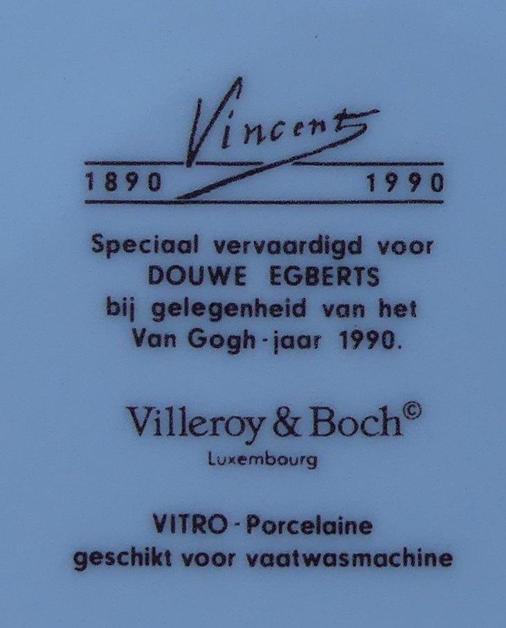 Douwe Egberts Vincent van Gogh 1990 Limited Villeroy & Boch, Huis en Inrichting, Keuken | Servies, Nieuw, Ophalen of Verzenden