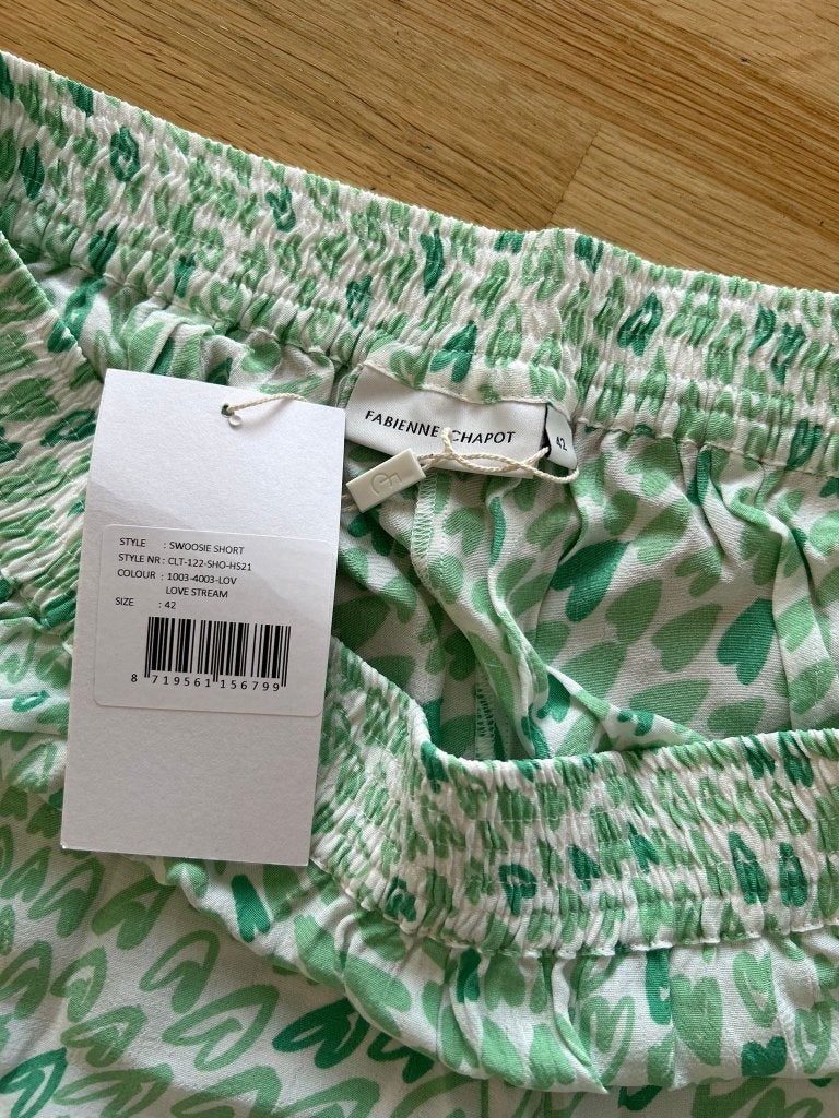Fabienne Chapot maat 42 Swoosie shorts NIEUW groen 241, Kort, Maat 42/44 (L), Nieuw, Ophalen of Verzenden
