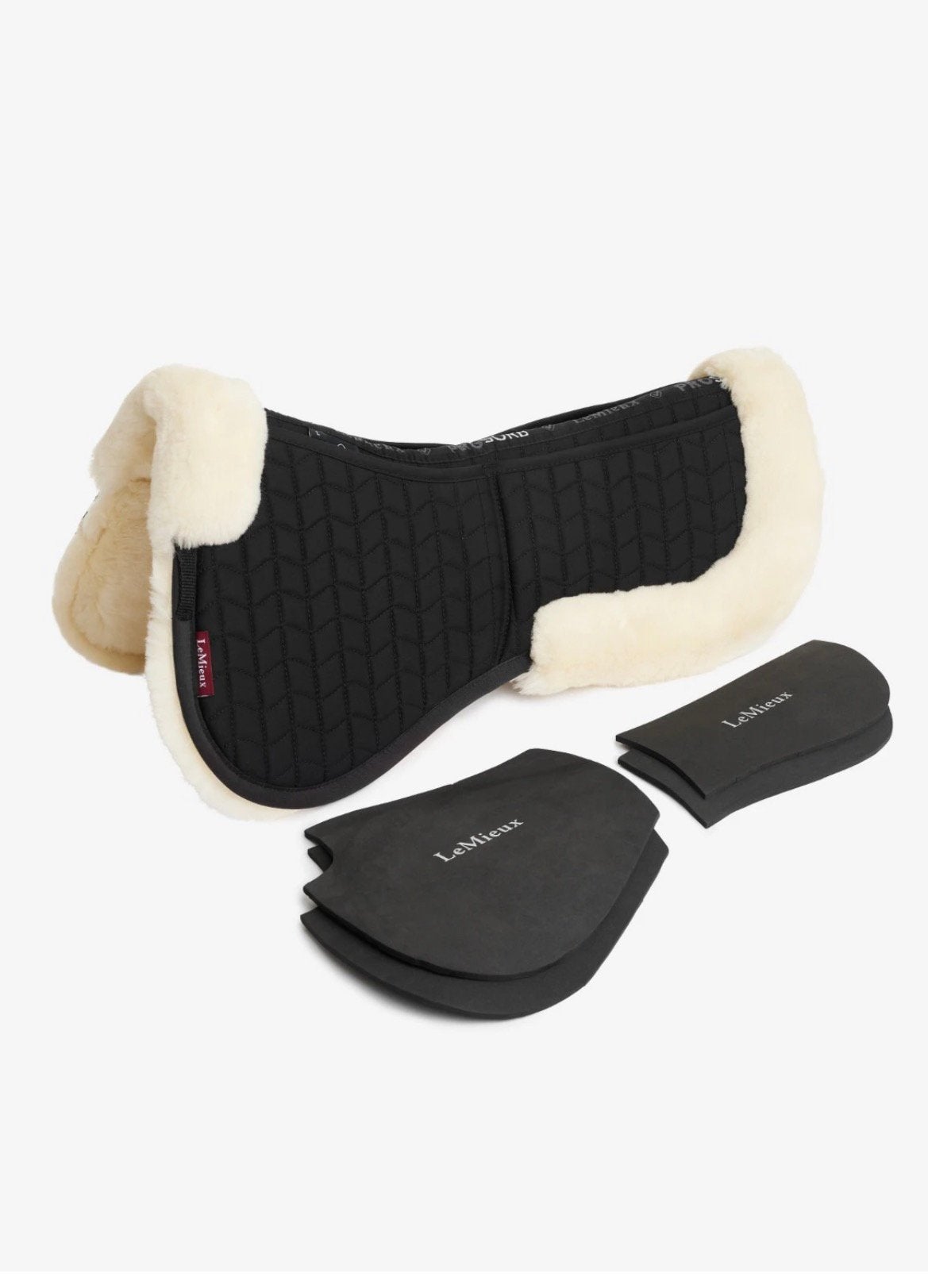 LEMIEUX PROSORB 2 pocket zadelonderlegger merino+, Full (L), Zadeldekje, Nieuw, Ophalen of Verzenden