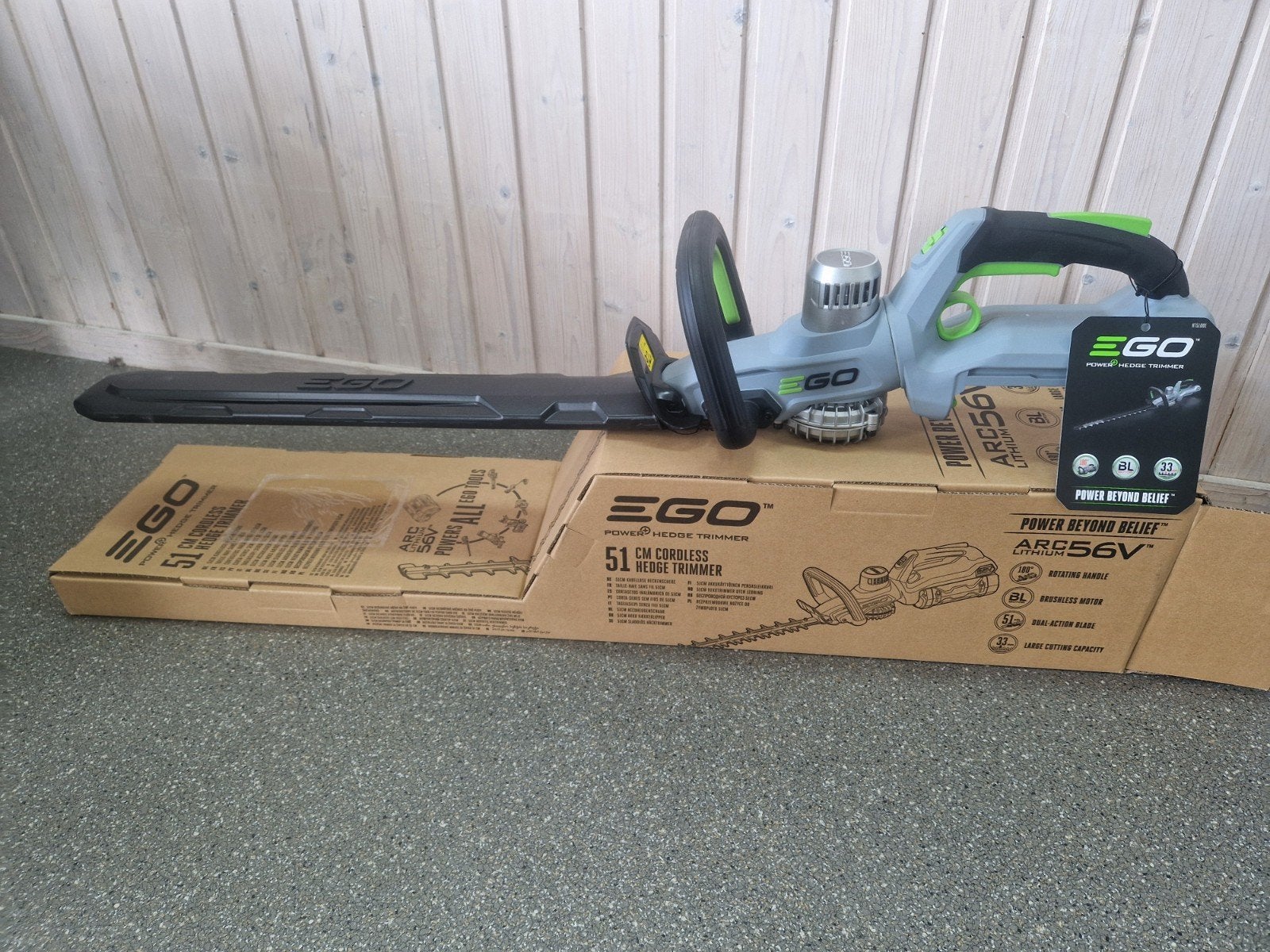 EGO HT5100E heggenschaar, Tuin en Terras, Ophalen of Verzenden, Nieuw, Accu, EGO Power+