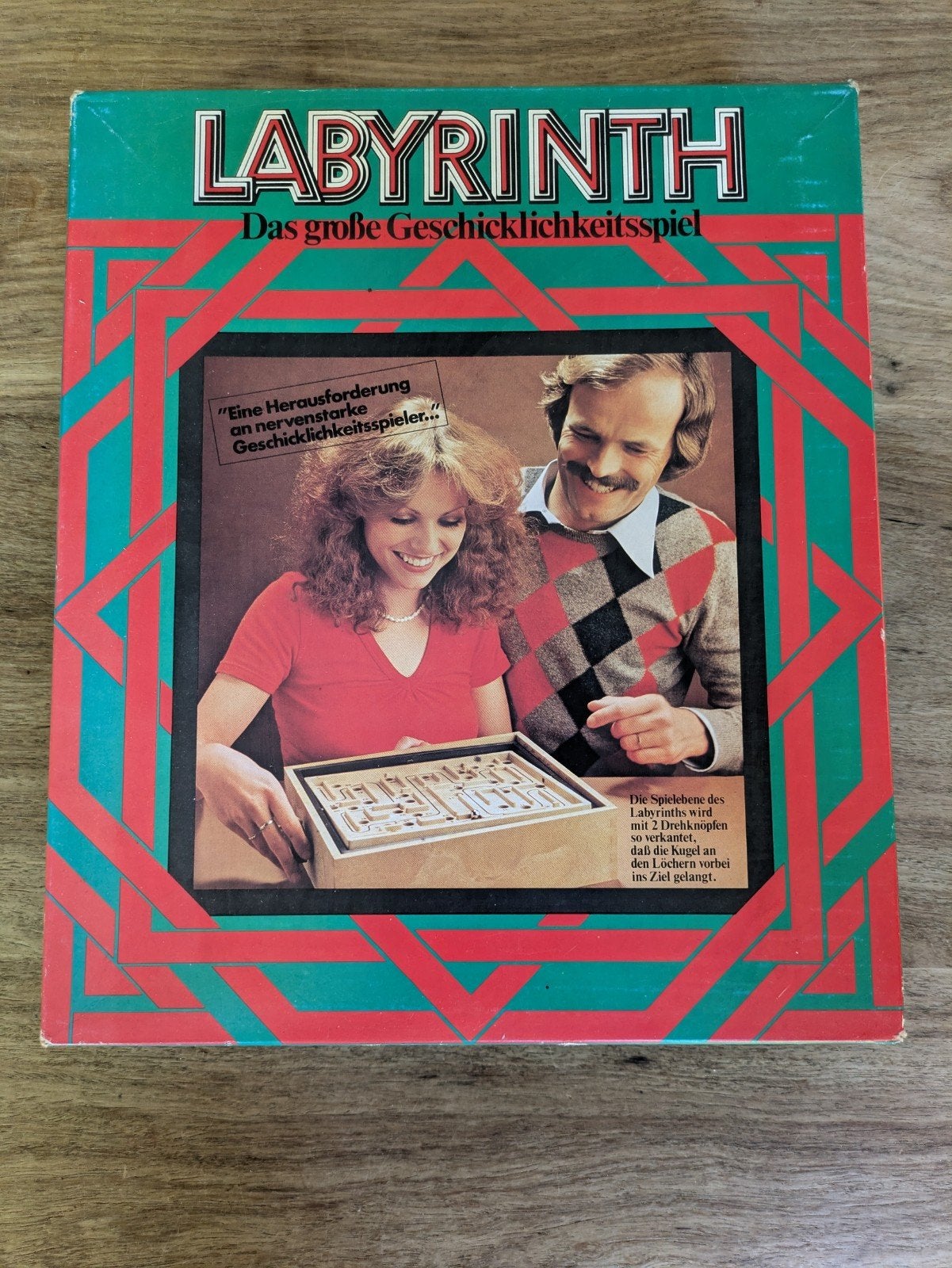 Labyrinth: Das große Geschicklichkeitsspiel - In goede staat, Hobby en Vrije tijd, Gezelschapsspellen | Bordspellen, Ophalen of Verzenden