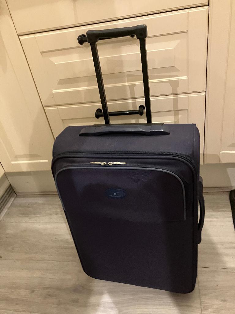 Samsonite koffer, Wieltjes, Overige materialen, Gebruikt, 50 tot 60 cm
