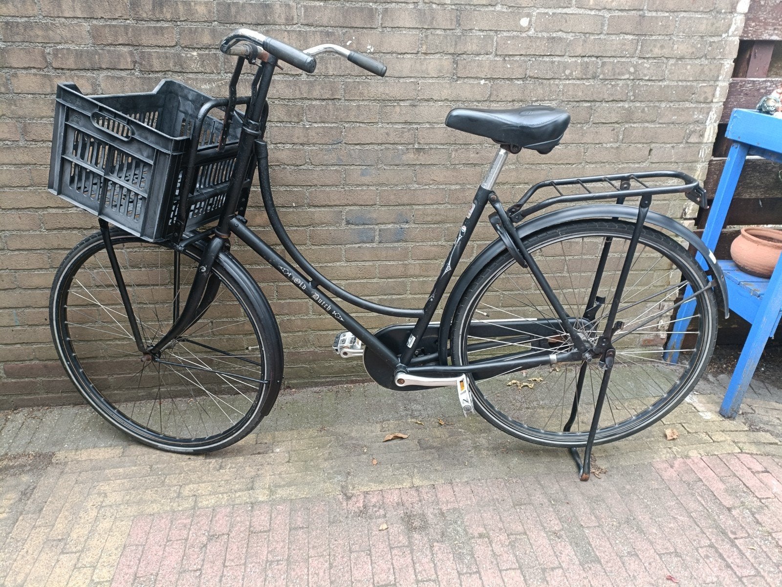 Batavus omafiets, Ophalen, Terugtraprem, Gebruikt, Batavus