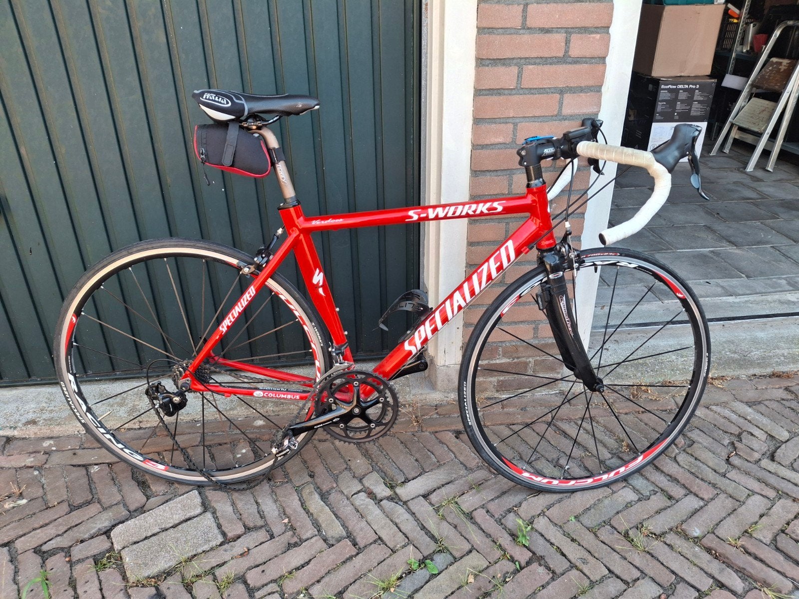 Specialized S-Works Venoo Racefiets – Shimano 105 – Fulcrum, 28 inch, Gebruikt, Aluminium, 15 tot 20 versnellingen