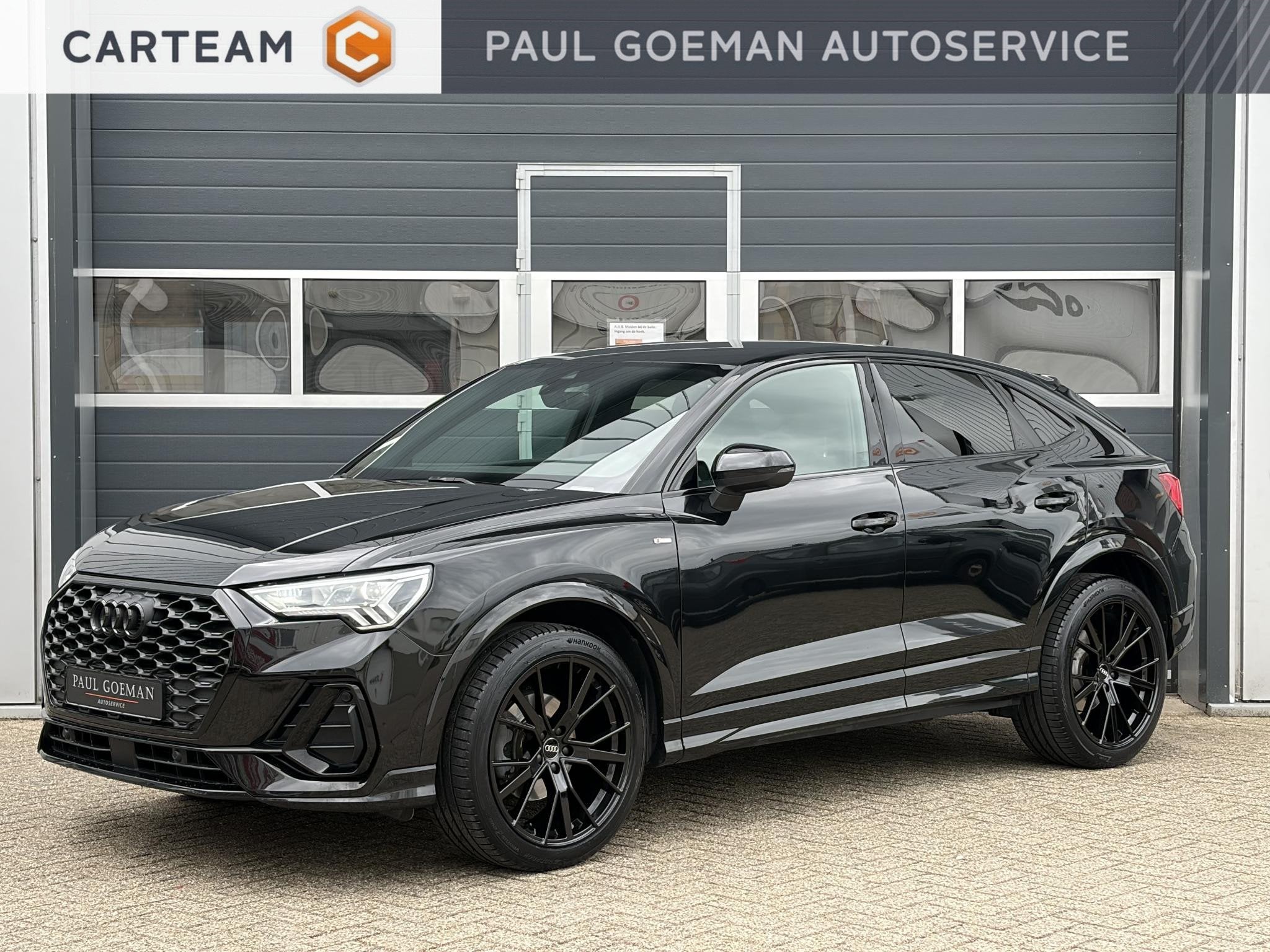 Audi Q3 Sportback 35 TFSI 3x S line | Keyless | Virtual | El, 4 cilinders, 150 pk, 1505 kg, Zwart