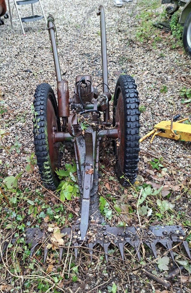 Unieke Vintage Maaimachine - Perfect voor Restauratie, Tuin en Terras, Grasmaaiers, Ophalen, Gebruikt, Onbekend, Balkmaaier