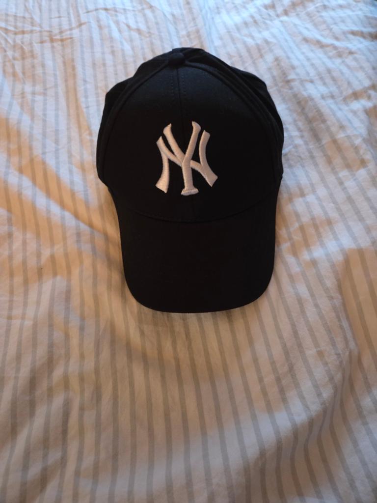 Zwarte NY pet - New York Yankees baseball cap, Ophalen, One size fits all, New York Yankees, Pet