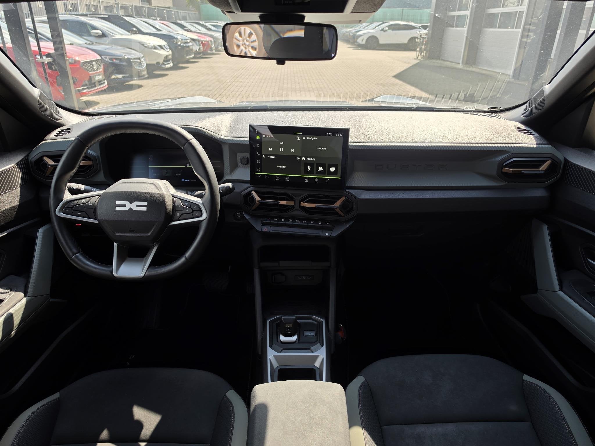 Dacia Duster 1.6 Hybrid 140 Extreme | Navigatie | 360º Came, Auto's, Dealer onderhouden, Gebruikt, 4 cilinders, Origineel Nederlands