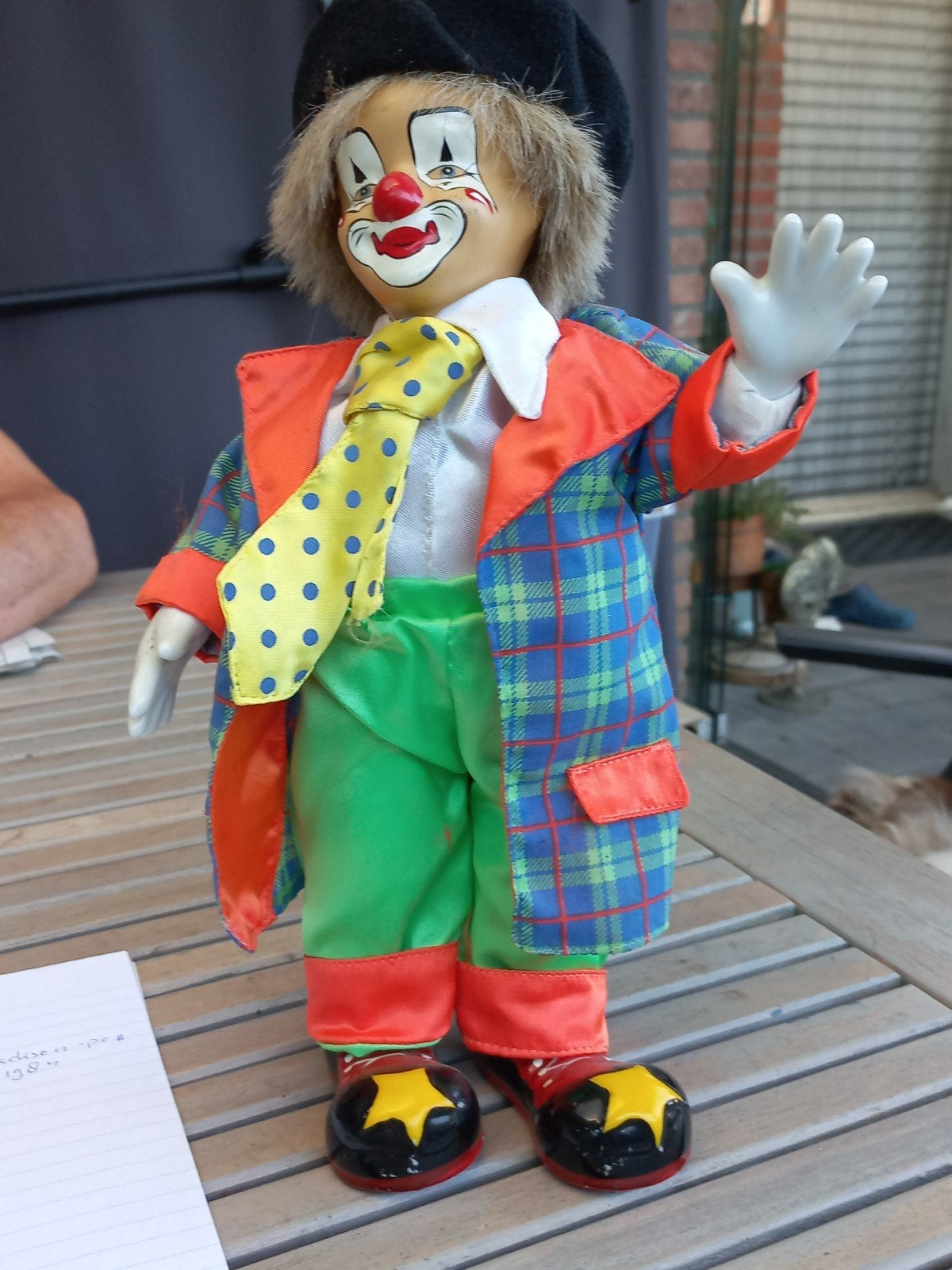 Clown muziek doosje, Ophalen of Verzenden, Zo goed als nieuw, Overige typen, Levensecht of Reborn