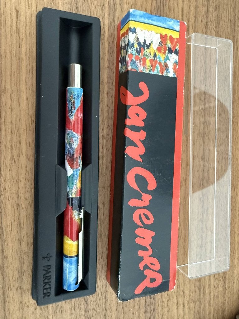 Jan Cremer Parker pen, Parker, Met doosje, Ophalen of Verzenden, Zo goed als nieuw