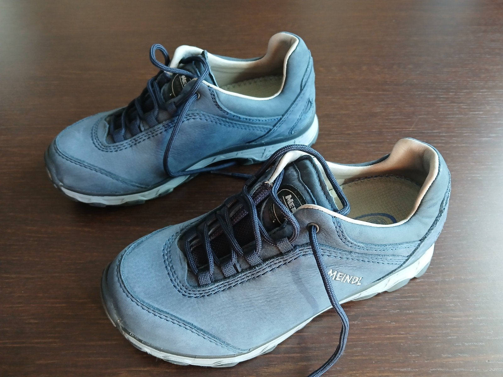 Meindl Sortino Lady marine wandelschoenen - Maat 37,5, Kleding | Dames, Meindl, Blauw, Zo goed als nieuw, Wandelschoenen