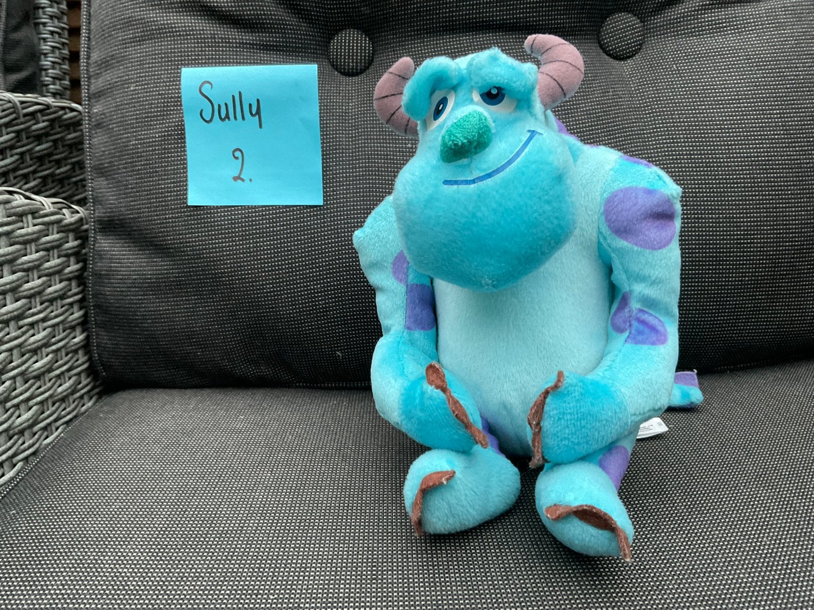 Nieuwe zgan Sully knuffel 25cm Monsters & co, Ophalen, Nieuw, Knuffel