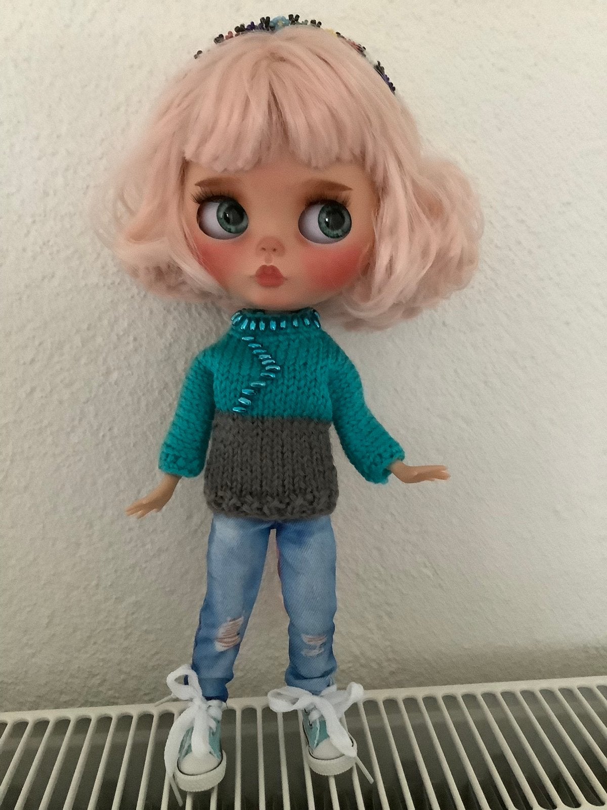 Gebreide trui voor Blythe, Ophalen of Verzenden, Zo goed als nieuw, Kleertjes