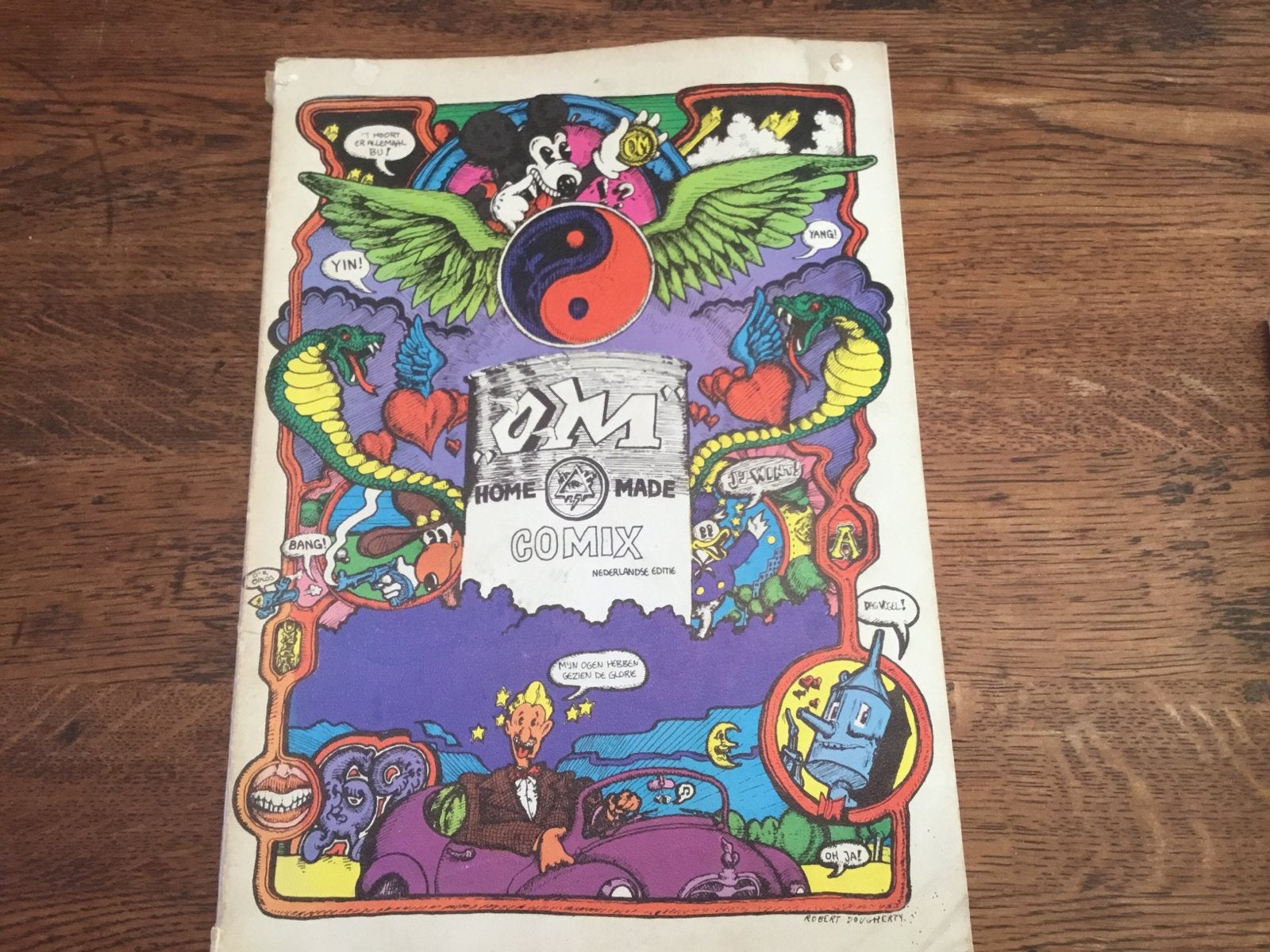 OM Home Made Comix - Zeldzaam stripboek, Eén stripboek, Ophalen of Verzenden, Gelezen