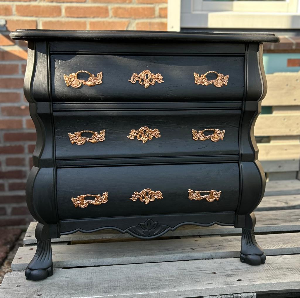 Buikkastje, Huis en Inrichting, Kasten | Ladekasten, Ophalen, Eikenhout, 50 tot 100 cm, Zo goed als nieuw