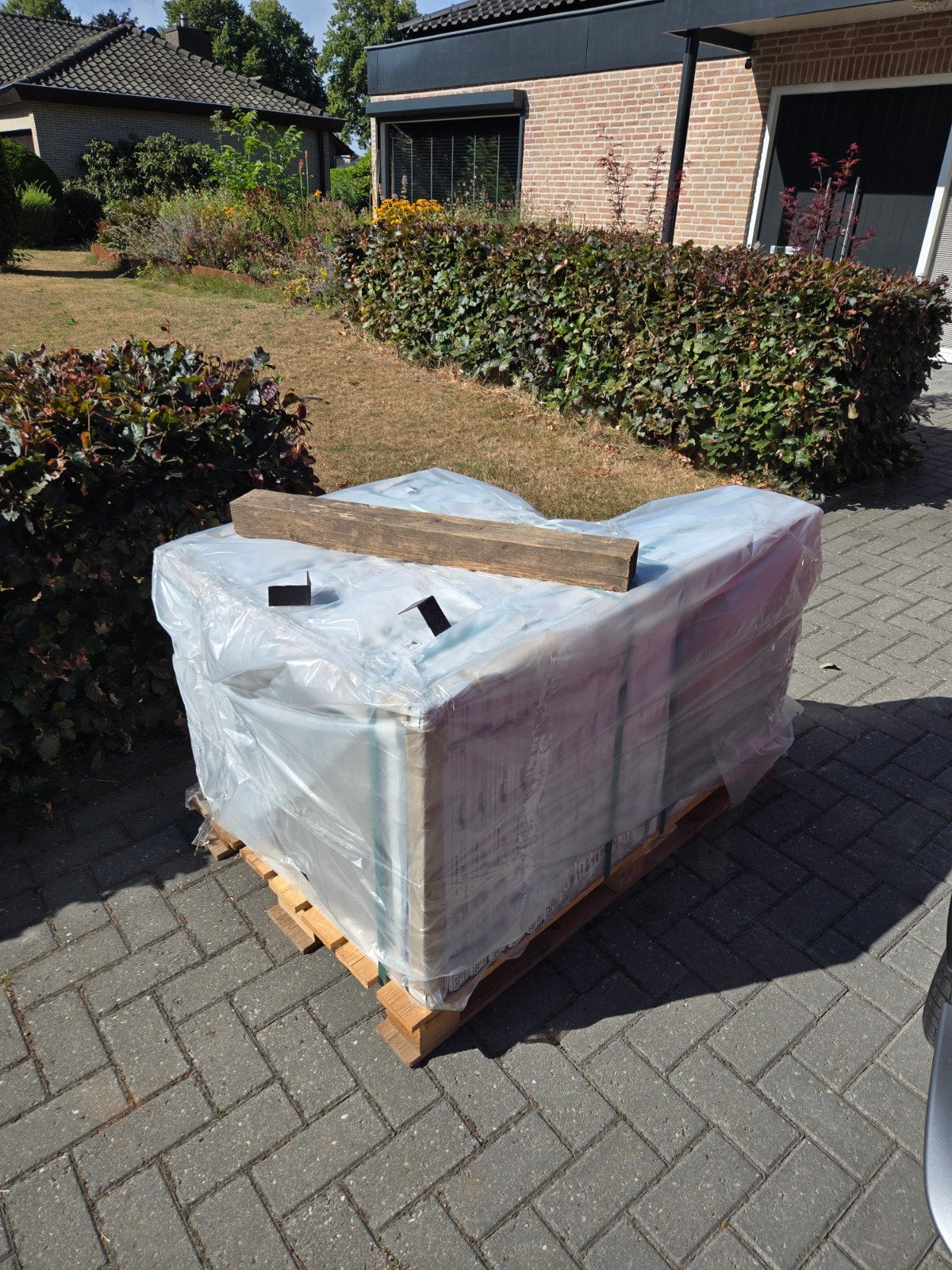 keramisch buitentegels 60602 red sun greige, Ophalen, Nieuw, Keramiek, Terrastegels