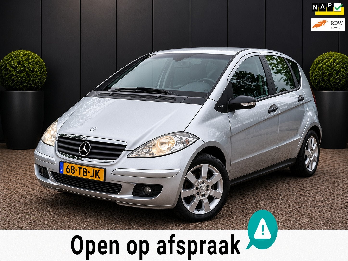 Mercedes-Benz A-klasse 150 Classic AIRCO CRUISE CTRL NAP 143, Auto's, Mercedes-Benz, Voorwielaandrijving, Traction-control, 15 km/l