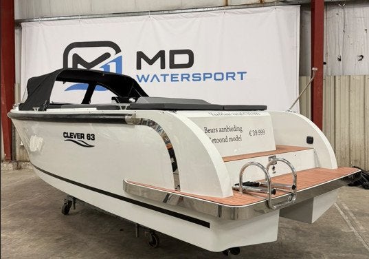 Clever 63 incl. Suzuki 60PK VAARKLAAR AANBIEDING € 39.999,00, Tender, Nieuw, 6 m, Info@mdwatersport.nl