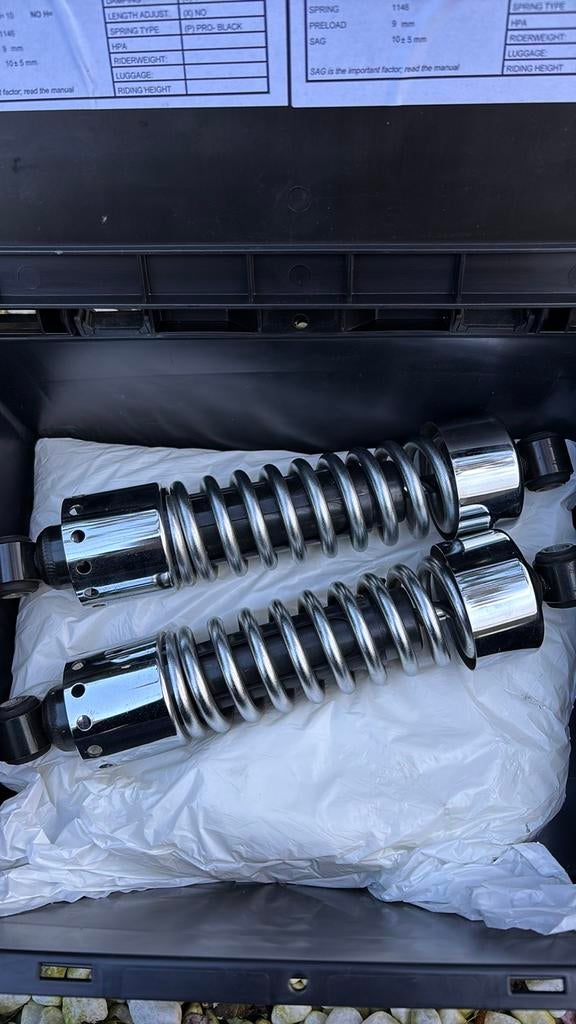 Originele schokdempers Harley Davidson Street Bob Dyna, Ophalen of Verzenden, Gebruikt