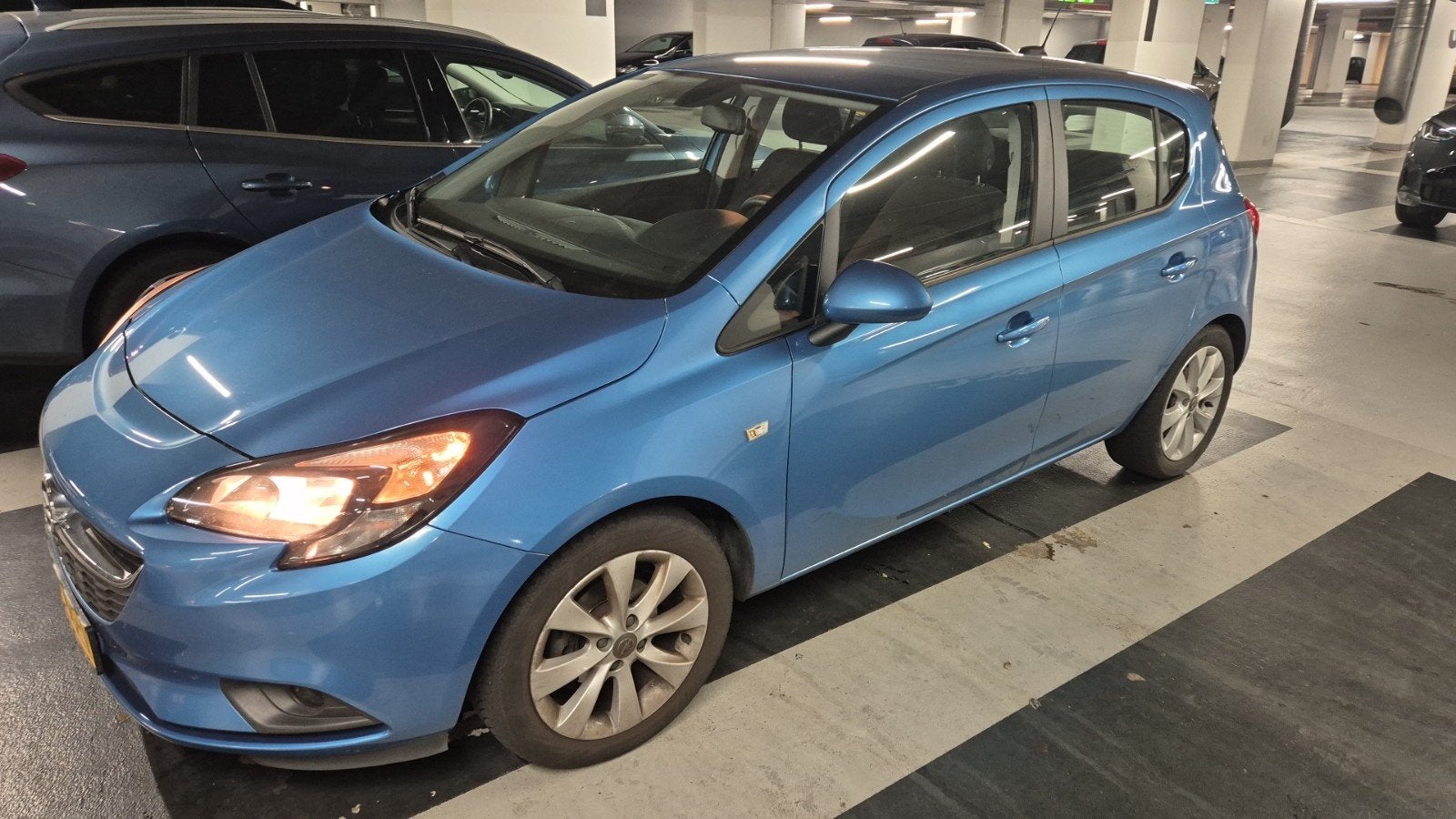 Opel Corsa 1.4 66KW/90PK 5D 2018 Blauw, Auto's, Voorwielaandrijving, Dealer onderhouden, 1063 kg, 1398 cc