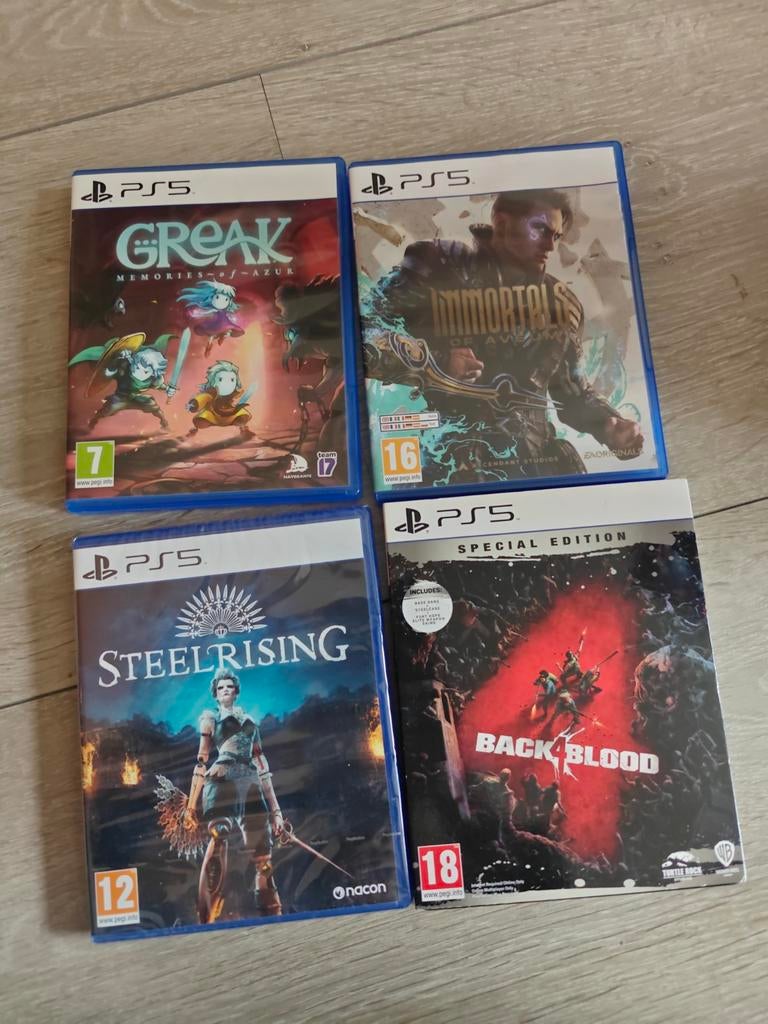 PS5 Games Bundel - Diverse Genres en Leeftijden, Spelcomputers en Games, Games | Sony PlayStation 5, Ophalen, Zo goed als nieuw