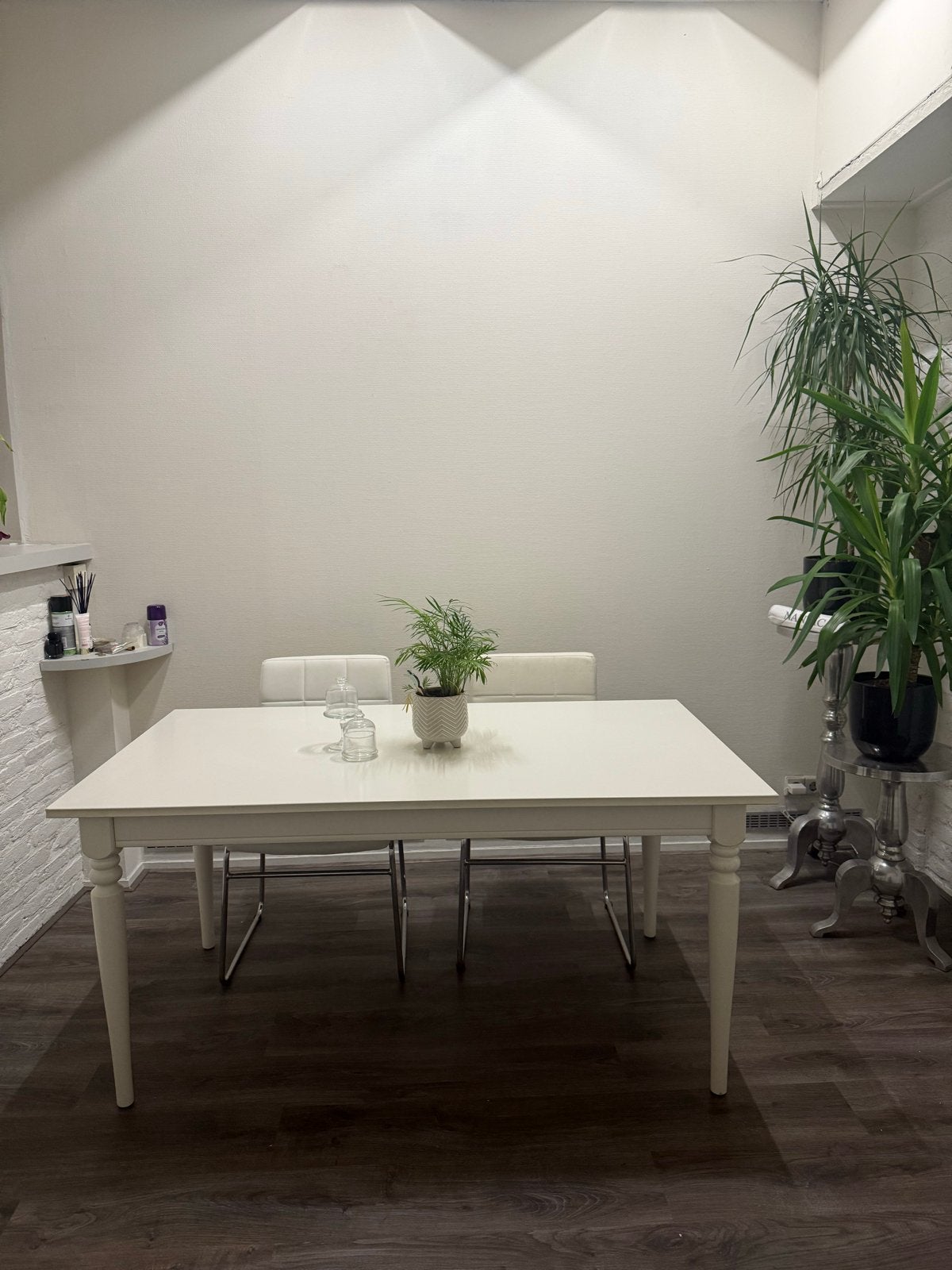eettafel, Zo goed als nieuw, 150 tot 200 cm, Vier personen, Rechthoekig
