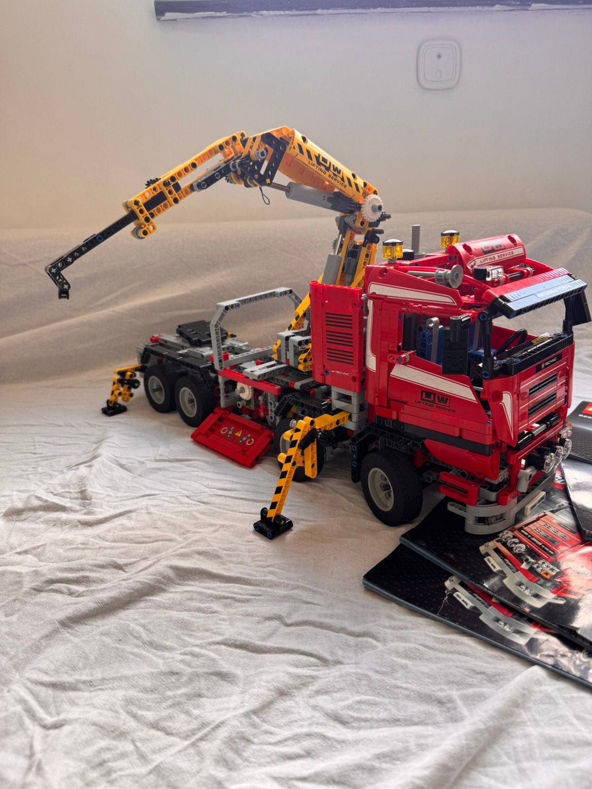 Lego technic set 8258 en 9398, Gebruikt, Compleet, Lego, Ophalen of Verzenden