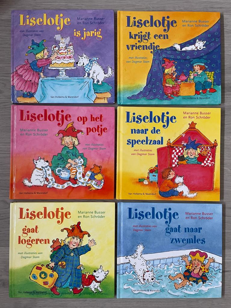 Liselotje boeken - Marianne Busser & Ron Schröder (6 stuks), Ophalen of Verzenden, Gelezen, 2 tot 3 jaar