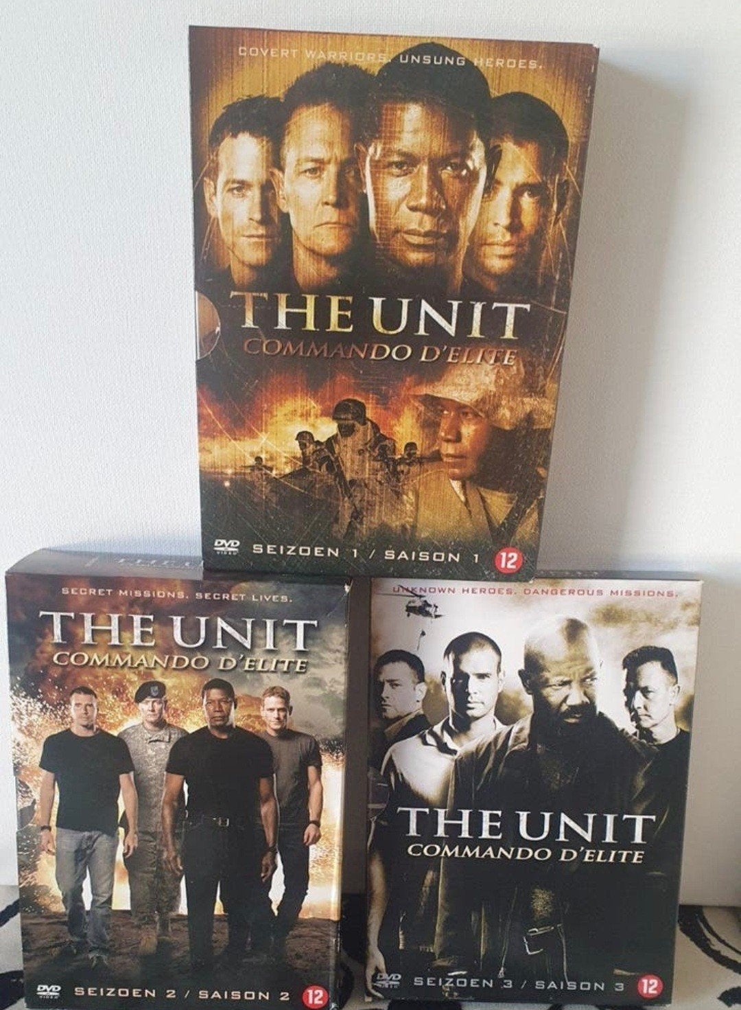 The Unit - Commando d'Elite DVD Boxset Seizoen 1, 2 & 3, Gebruikt, Boxset, Actiethriller, Ophalen of Verzenden