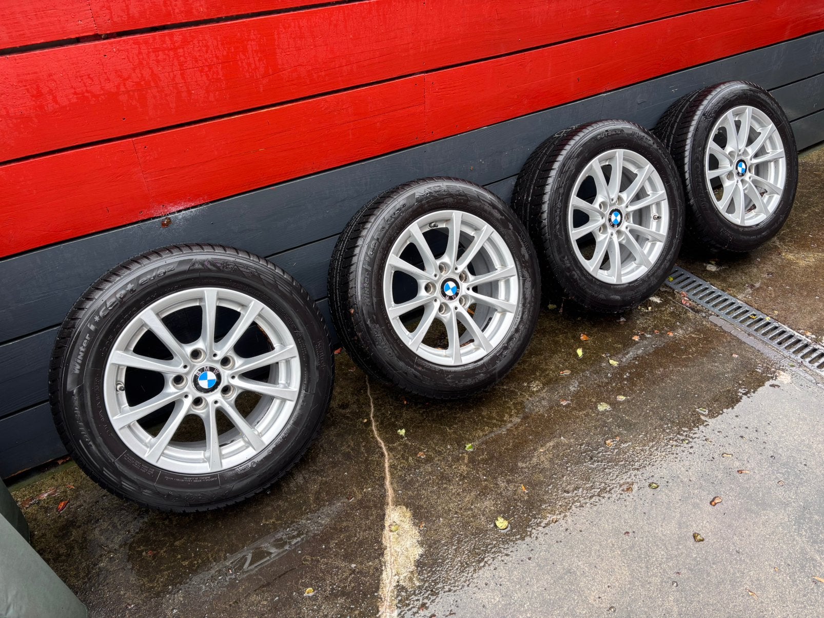 Onbeschadigde wintervelgen bmw 3 (F30), Auto-onderdelen, 16 inch, Banden en Velgen, 205 mm, Winterbanden